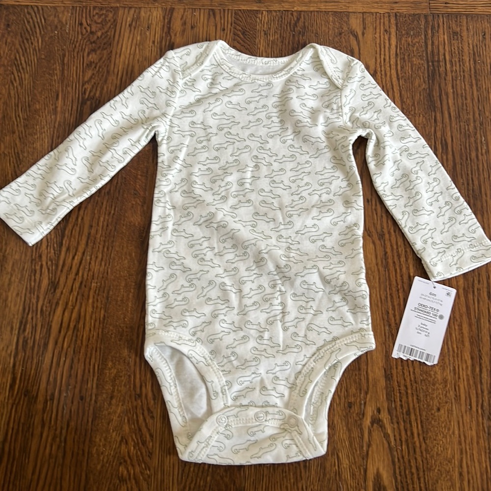 🐊Alligator  long sleeve onesie